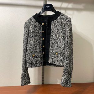 Celine Tweed Jacket Winter 2021 Collection